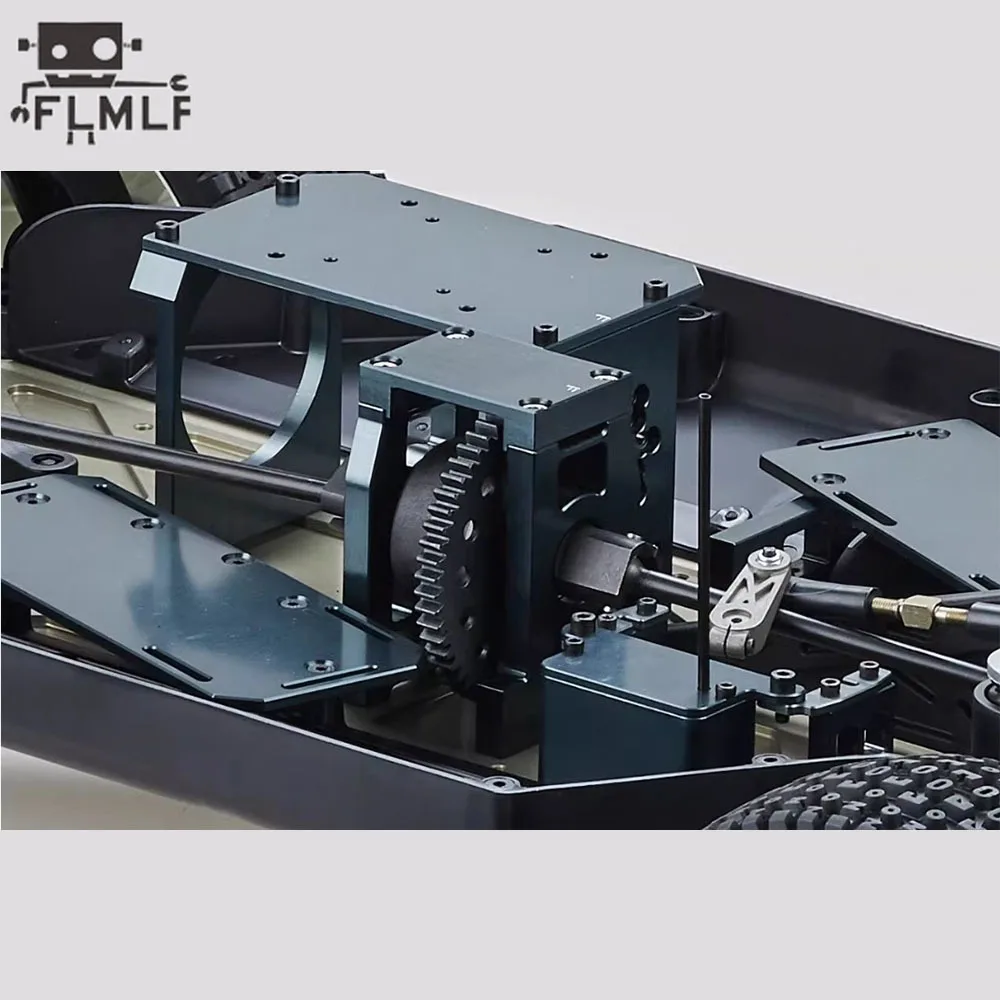 Kit de Metal de conversión de aceite a electricidad para piezas de camiones 1/5 Losi 5ive-t 2,0 DTT 2,0