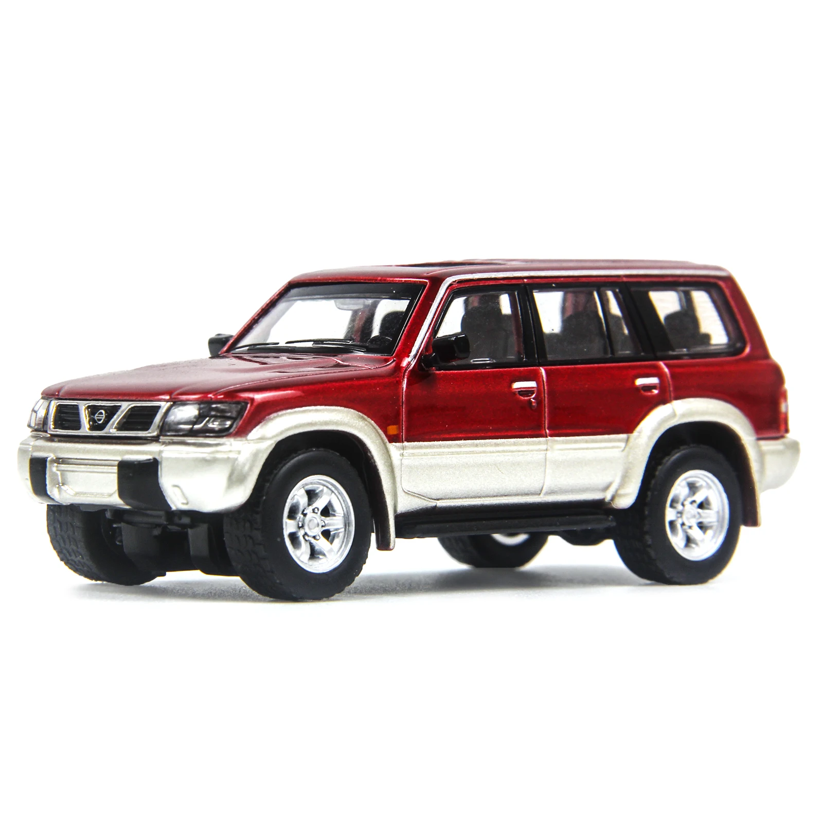 メタルダイキャストミニチュアカーモデル、1:64スケール日産パトロール