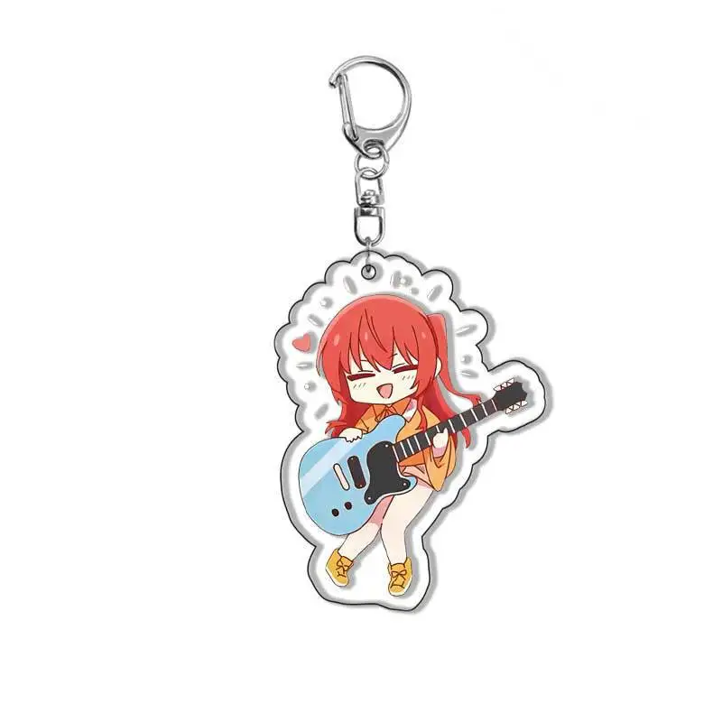 8 Styles BOCCHI THE ROCK! Japanese Anime Peripherals Full Acrylic Stands Collectible Car Pendant Backpack Key Ring Girl Gifts