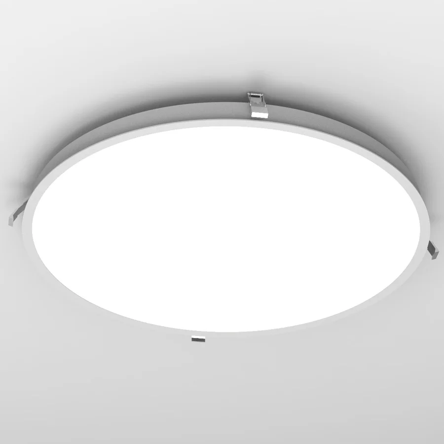 Dimmable 1200mm Diameter Round Recessed LED Ceiling Lamp for Office Hotel