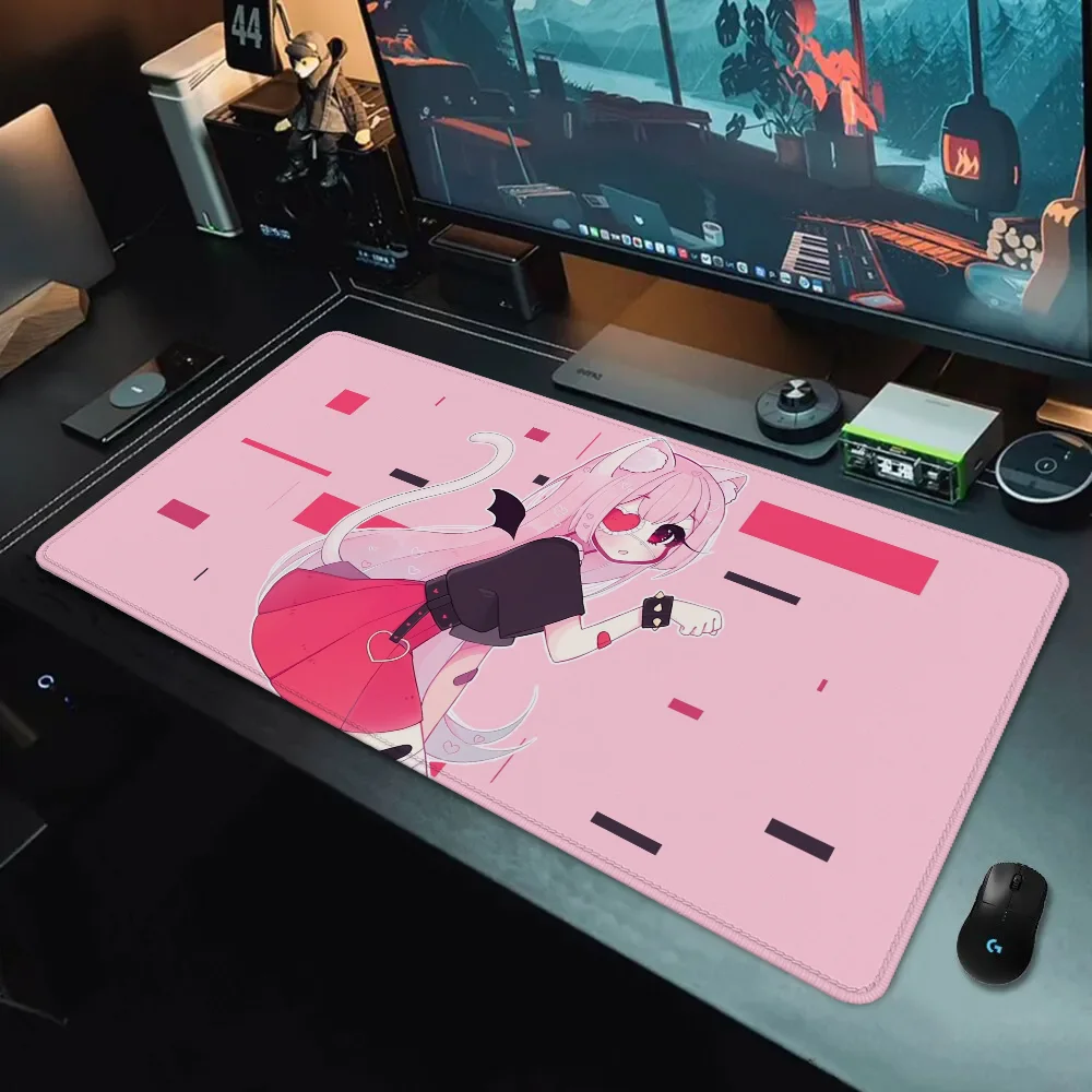 Pc Gaming Accessories Geoxor Moneko Gamer Desk Pad Xxl Mouse Pad 900x400 Computer Table Mousepad Anime Mat Large Mats Office