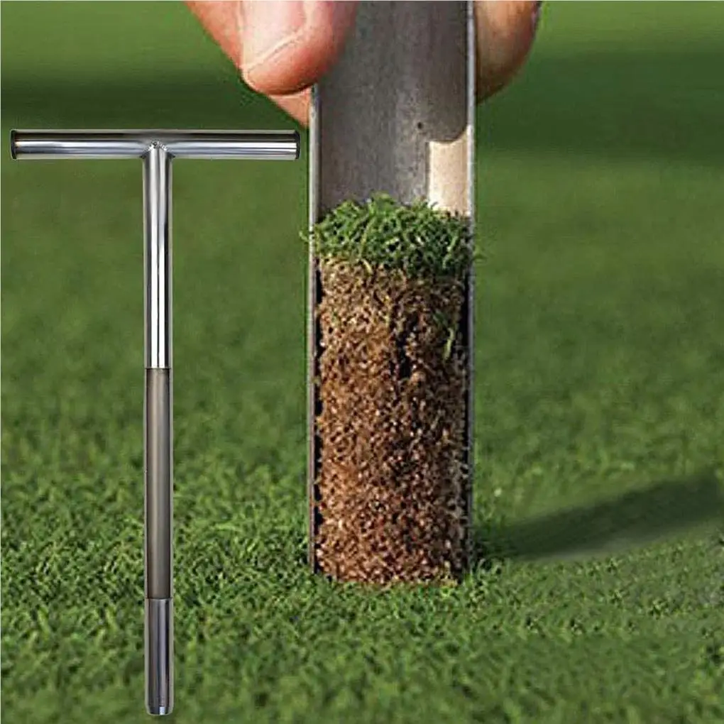 Imagem -02 - T-estilo Solo Sampler Probe Test Kit Golf Maintenance Tool Jardinagem