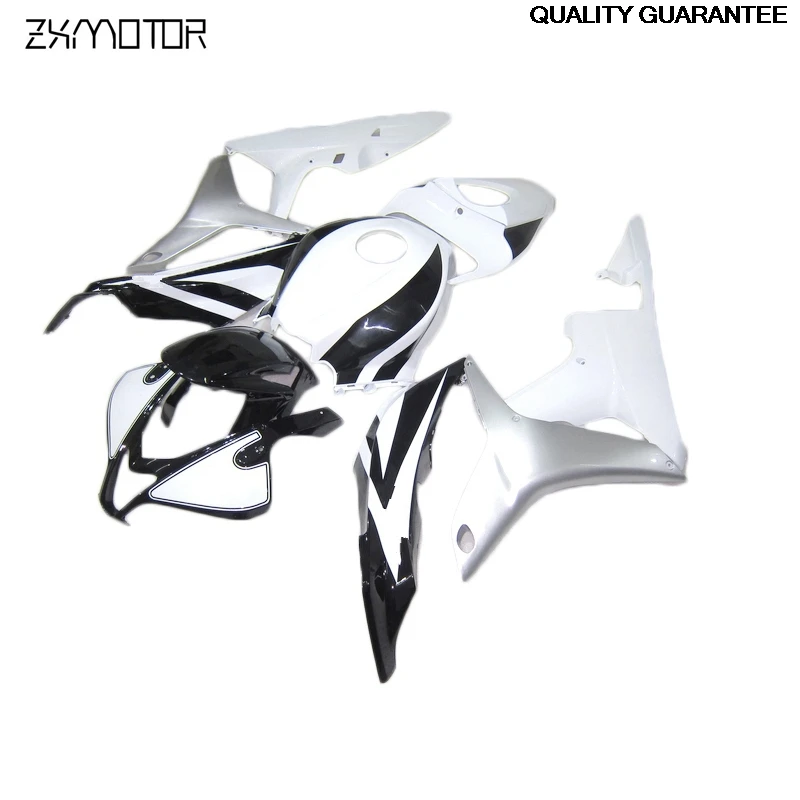 

All Fitment Injection Motorcycle Fairing kits for Honda CBR600RR F5 2007 2008 white black fairings set cbr 600 rr f5 07 08 SX30