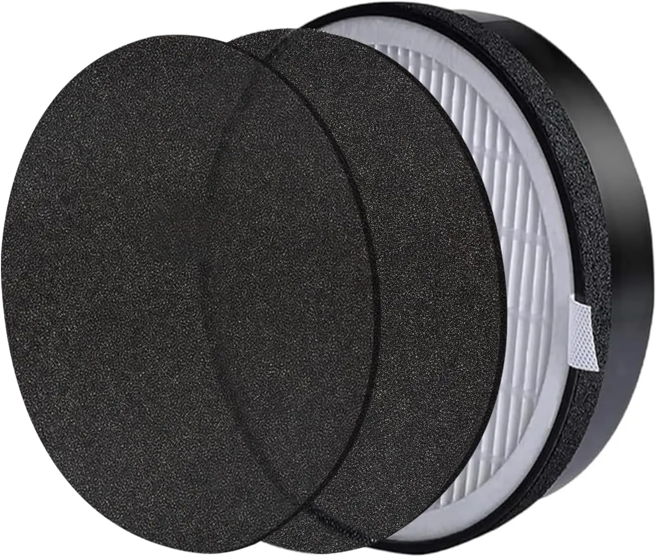 

2 Packs Air Purifier Filter Hepa Replacements For Levoit LV-H132 LV-H132-RF Activated Carbon Filter Nylon Pre-Filter H13 PM2.5