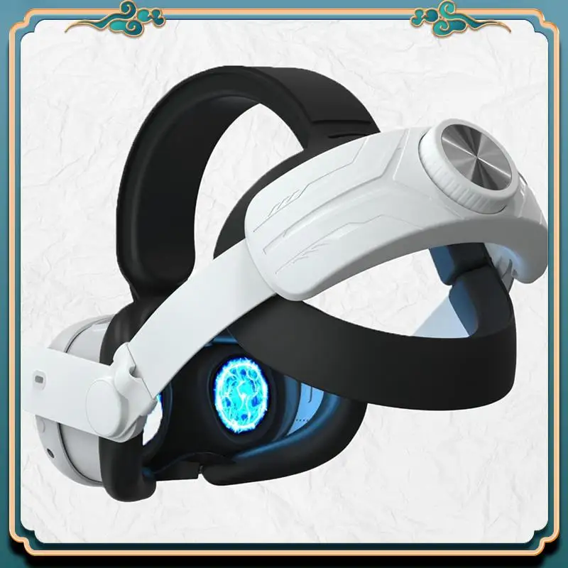 (Baru)-Aksesori Tali Kepala Kompatibel untuk Quest 3 DOBEWINGDELOU Aksesori Suku Cadang Tali Elit untuk Peningkatan Kenyamanan Dapat Disesuaikan