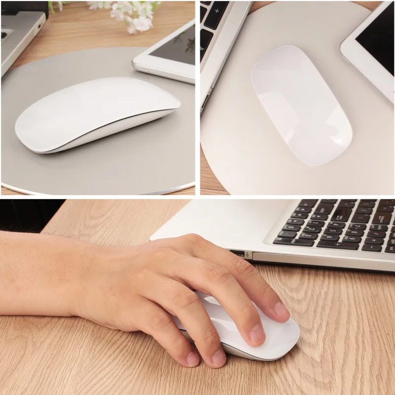 IFXLIFE-Mouse Bluetooth Sem Fio, Design Ergonômico, Multi-touch, BT, Adequado para APPLE, Mac Book, Macbook Air Pro