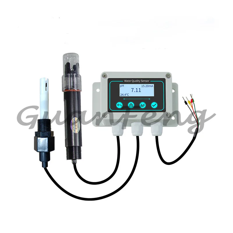 RS485 IoT 2-in-1 Water Quality Analyzer Electrode EC PH Probe Treatment Meter Digital Test Instruments Water Detection Sensor