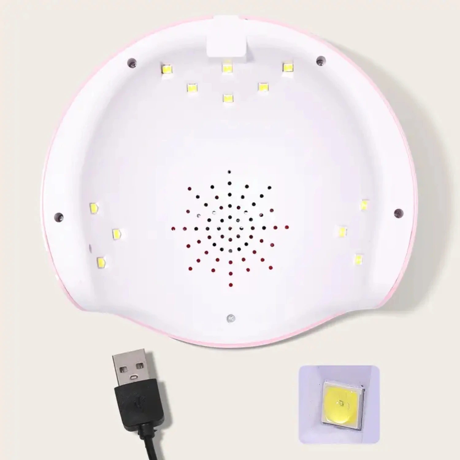 살롱 품질 젤 매니큐어를 위한 전문 54W UV LED 네일 램프, 빠른 경화 기술을 갖춘 스마트 건조기