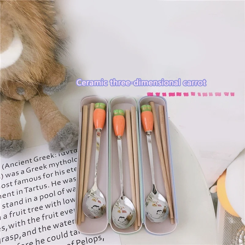 Coffee Spoon Functional Easy To Clean Durable Convenient Fun Way To Enjoy Dessert Carrot Design Spoon Novelty Tableware Modern