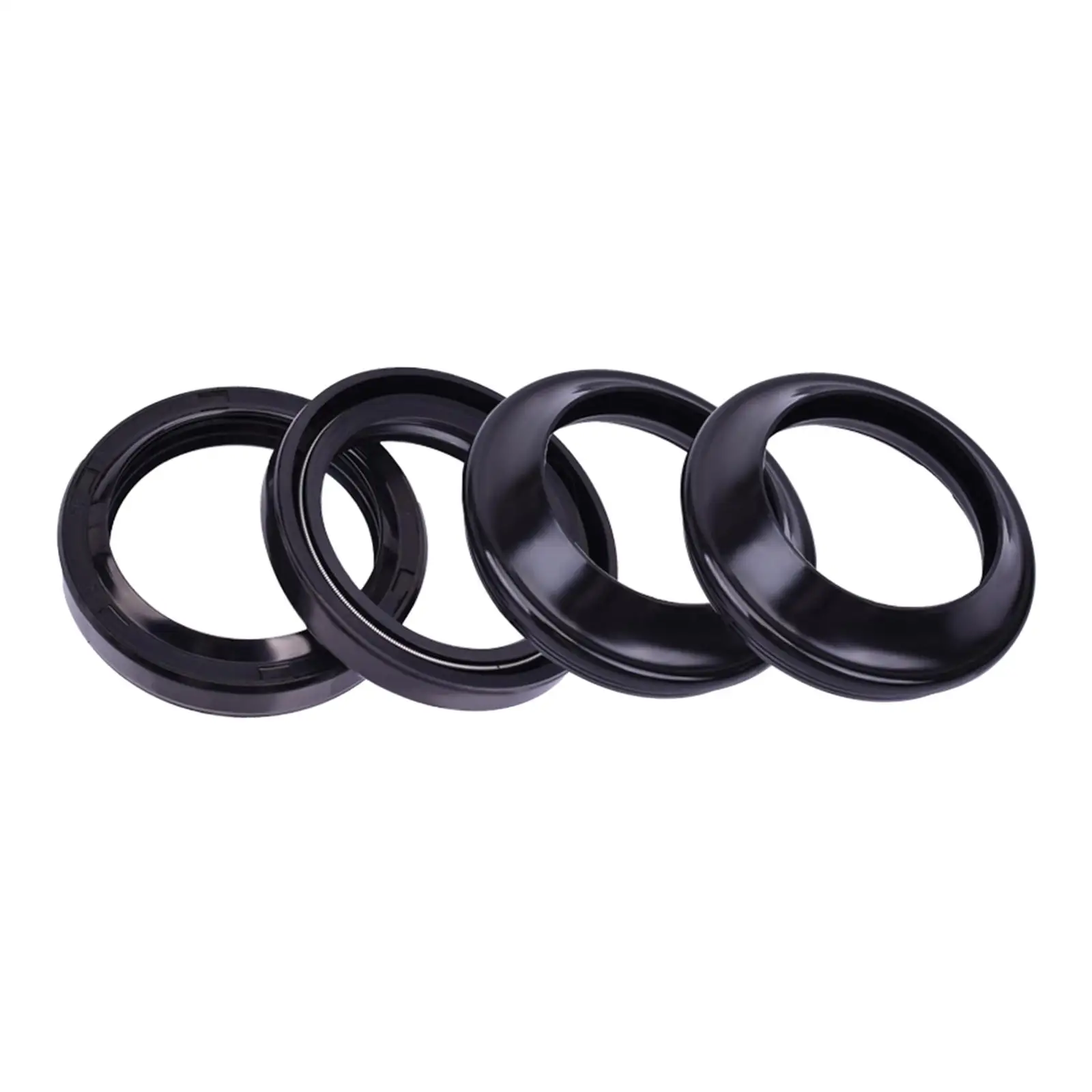 Motorcycle Front Fork Shock Absorber Protector 39x51x8mm Accessory Fork Oil Seal and Dust Seal for VT600CD Vlx400