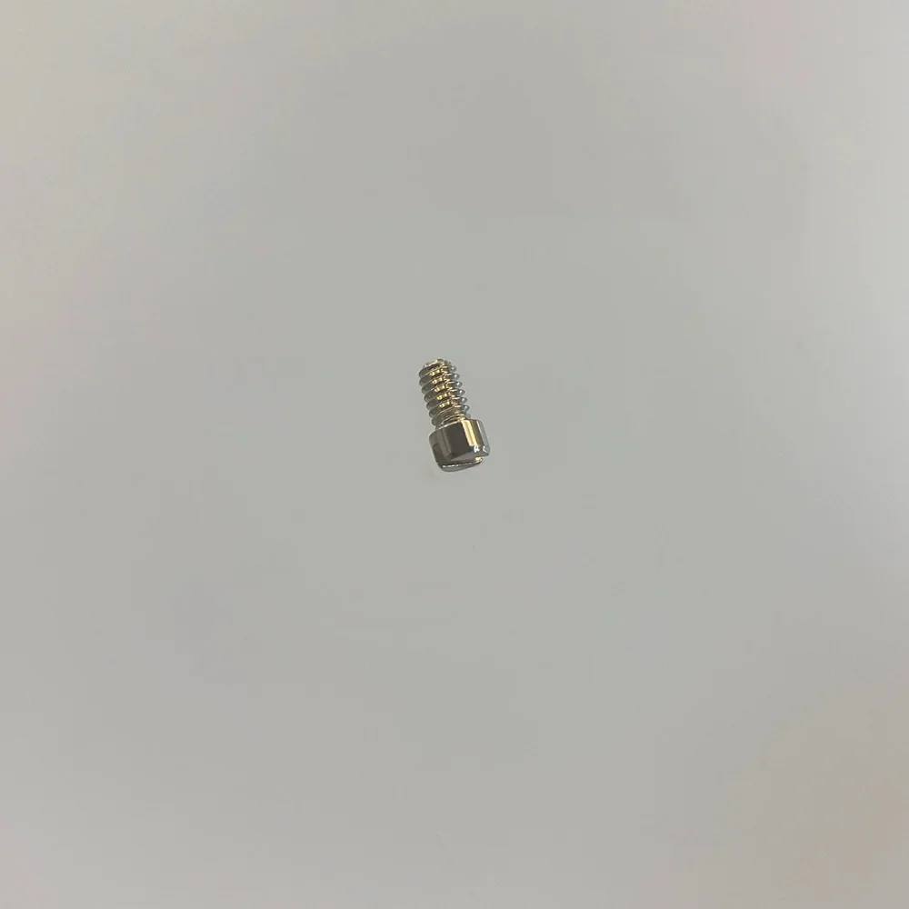 اكسسوارات الساعة مشاهدة الغطاء الخلفي مسامير ساعة إصلاح أجزاء غطاء مسامير 1.6*1.2*3.1 مللي متر