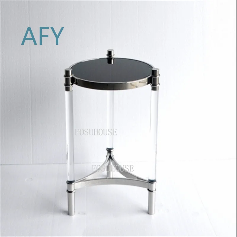 Modern Acrylic Flower Pot Stand for Living Room Indoor Balcony Hotel Office Cafe Floor Plant Shelf High Flower Rack Furniture