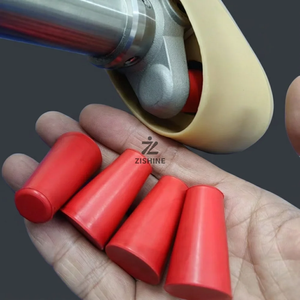 Prosthetic Dynamic Ankle Cushion Blocks Universal Rubber Shock Absorber Snubbers SACH Prosthesis Foot Replacement Parts 4/10Pcs