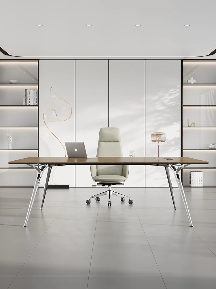 

Office furniture boss desk minimalist modern designer president desk manager desk manager desk extravagant and high-end