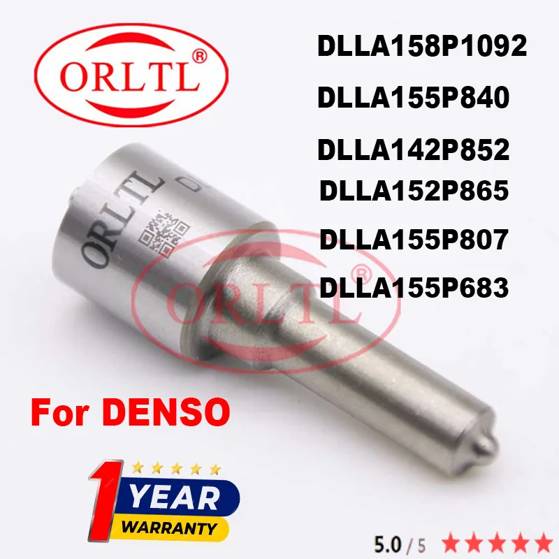 

ORLTL DLLA158P1092 DLLA155P840 DLLA142P852 DLLA152P865 DLLA155P807 DLLA155P683 For DENSO High Quality Injector Nozzle