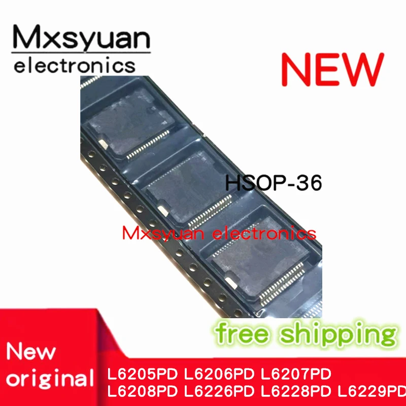 10pcs/ lot L6205PD L6206PD L6207PD L6208PD L6226PD L6228PD L6229PD HSSOP36 New original In stock