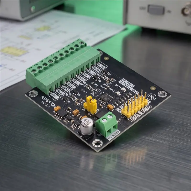 FYBL-ADS1220 24-Bit ADC Module High Accuracy Data Acquisition Analog To Digital Converter For Industrial Weighing