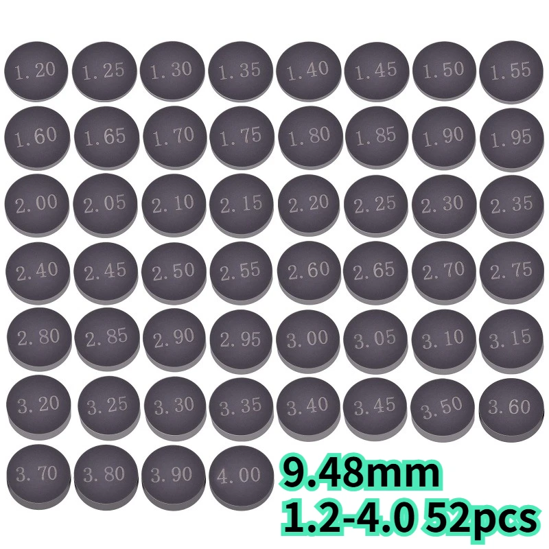 Für Suzuki Honda Yamaha Kawasaki Motorrad Einstellbare Ventilscheiben-Dichtung 7,48mm 9,48mm 8,85-8,9 10mm 1,2-4,0 1,225-3,475 1,72-2,6 – Detail 9