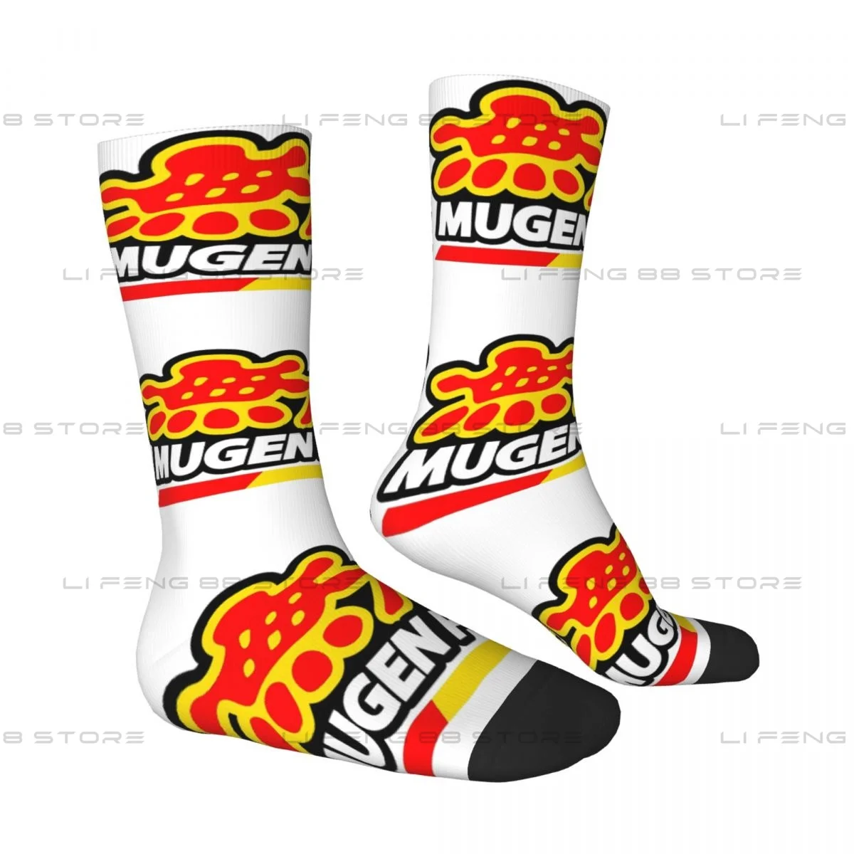 Gran Turismo Mugen Power 1 Unisex Winter Socks Outdoor Happy Socks Street Style Crazy Sock