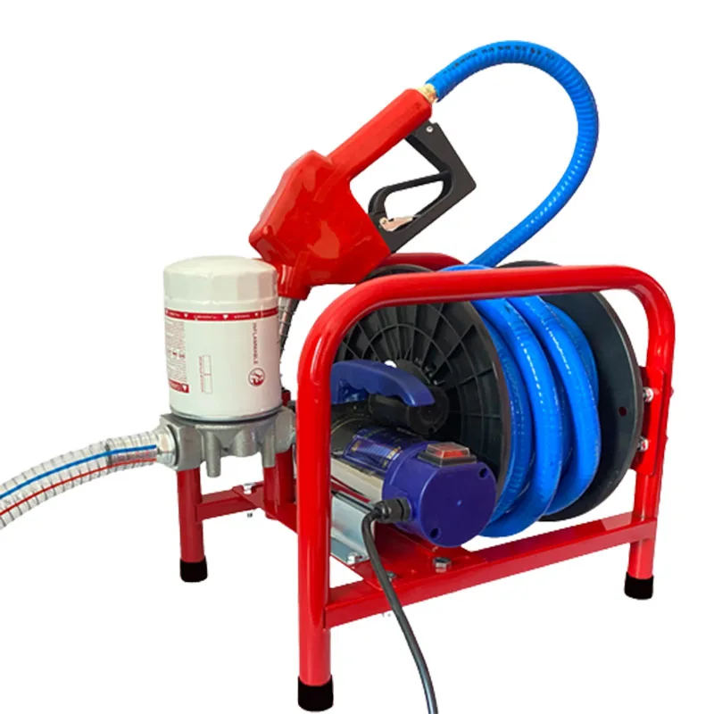 12V/24V/220V Diesel Electric Pump Diesel Spray Gun Self-priming Pump Metering Refueling Machine