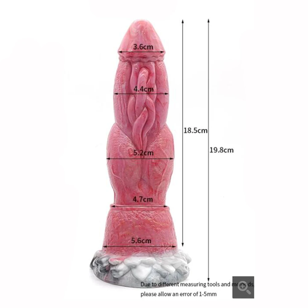 FAAK Knot Ejaculation Dildo With Suction Cup Spray Liquid Squirting Dragon Penis Silicone Large Anal Sex Toys For Women Men