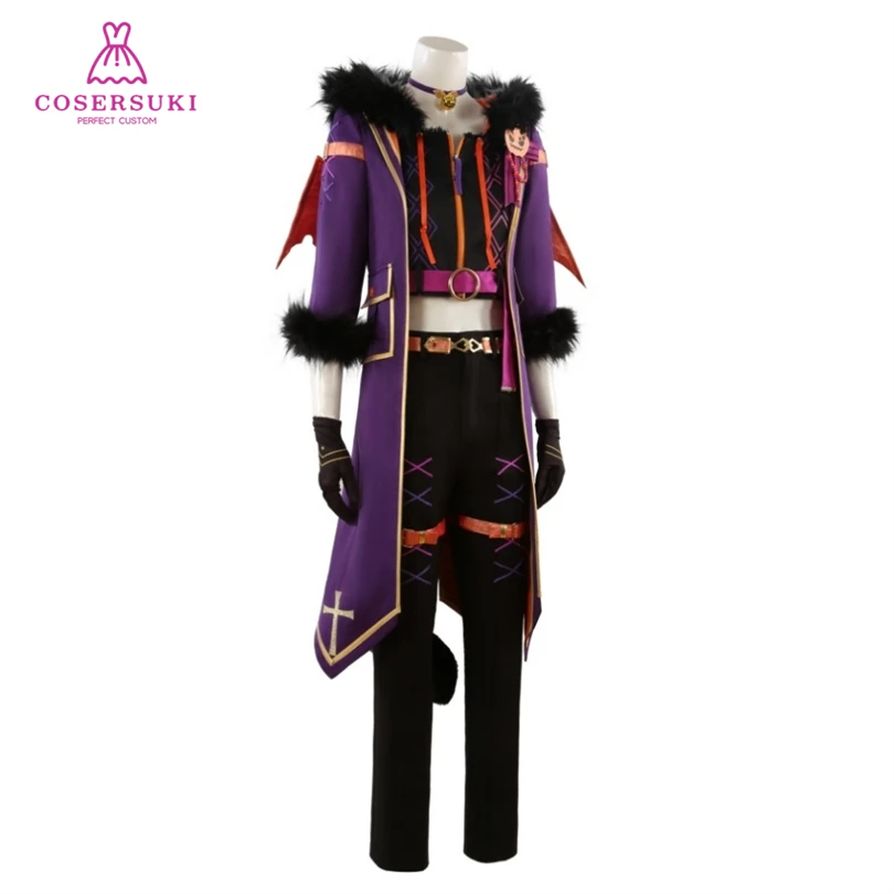 Ensemble Stars Black Cat Makoto Yuuki Mao Isara Subaru Akehoshi Hokuto Hidaka Cosplay Costume Halloween Carnival Con Outfit