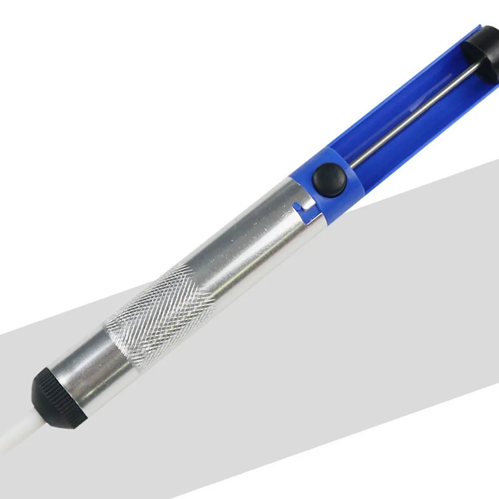 

3pcs Solder Sucker Semi-Aluminum Tin Absorber Strong Suction Desoldering Vacuum Pump For Pcb Repair Small Area Solder Removal