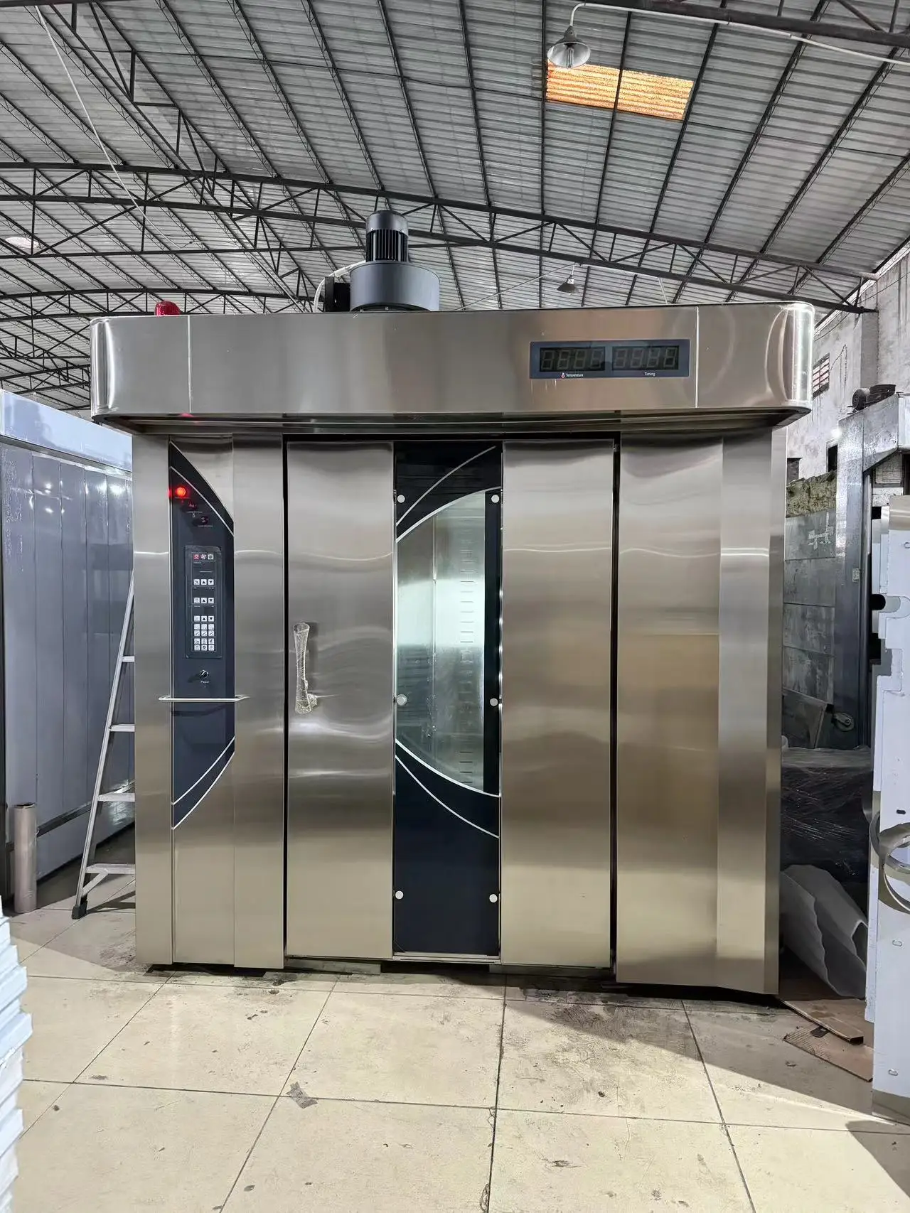 64-Tabletts, große industrielle Backmaschinen, Bäcker, 64-Tablett-Rotationsofen