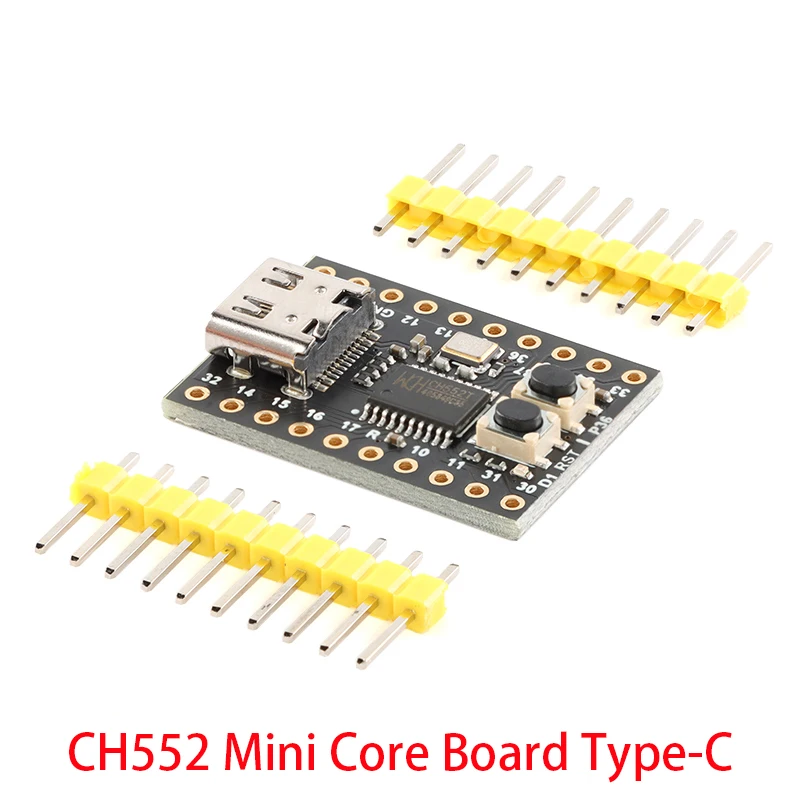 CH552 Mini Core Board Type-C USB Learning Development WCH MCS51 For Arduino 51 Minimum System Board