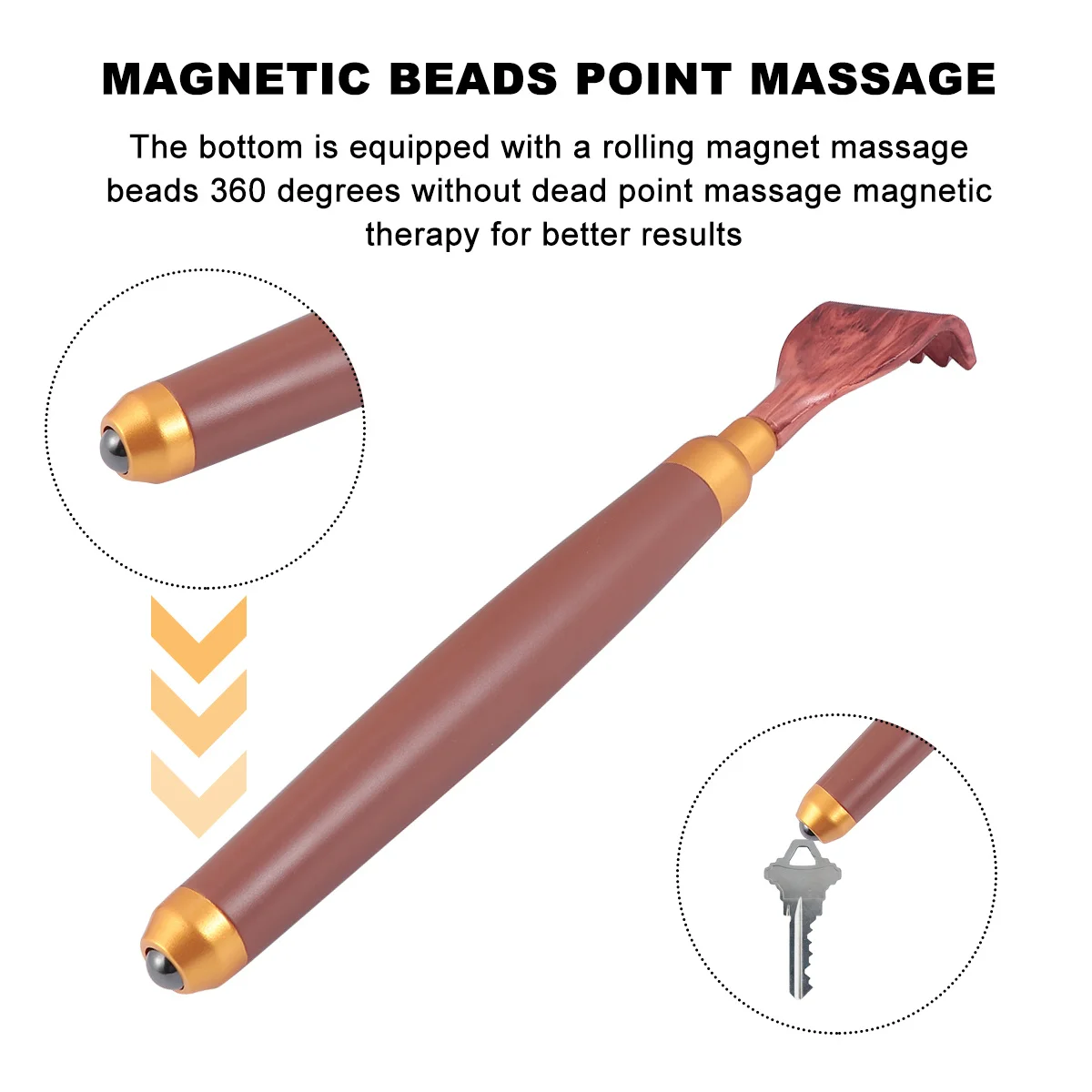 

Портативный телескопический скребок для спины, расслабляющий массажер для тела, выдвижной дизайн, инструмент для облегчения зуда, подходит для всех возрастов