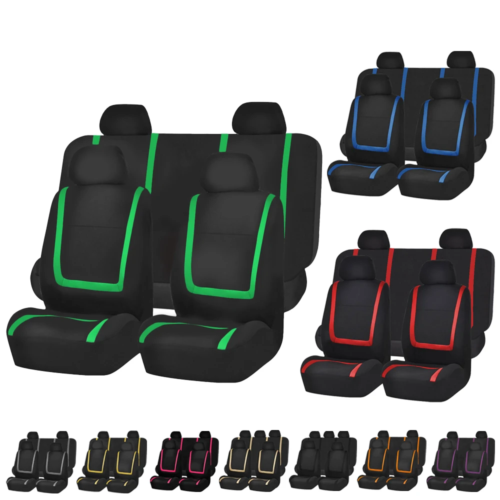 

Fabric Car Seat Covers For Mercedes Benz A-Class A45 AMG B-Class C coupe C-Class W203 E-Class E AMG S-Class S-Class Long S coupe