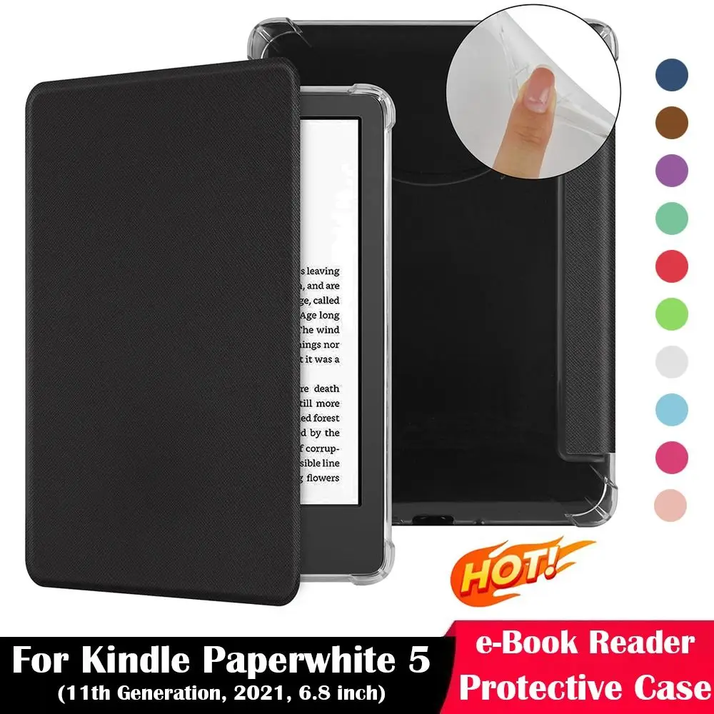 

Auto Wake/Sleep e-Reader Case Shockproof TPU M2L3EK Shell Smart for Kindle Paperwhite 5 (11th Generation) 6.8 inch 2021