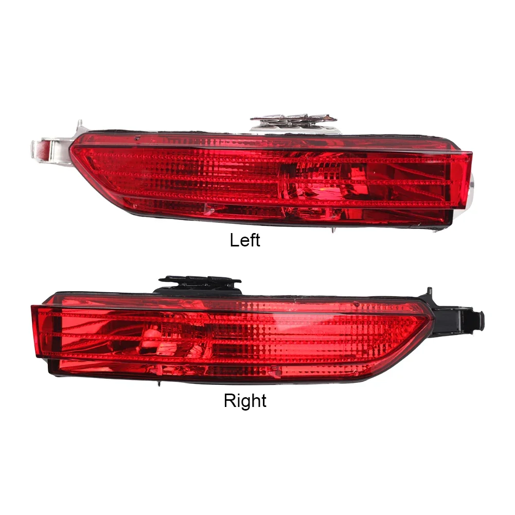 1 Pair Car Rear Bumper Reflector Light Without Bulb For VW Touareg 2011 2012 2013 2014 Warning Light Strip Bar 7P6945701D