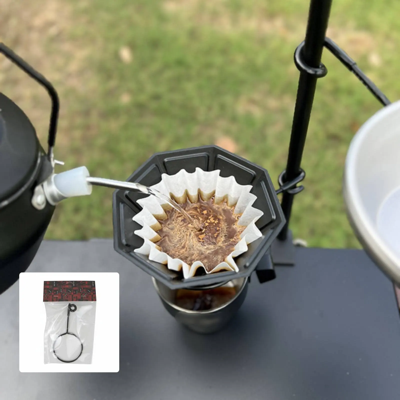 

Camping Pole Hook Space-Saving Camping Bowl Rack Tent Pole Lamp Hanger Easy to Install Lantern Hanger Hook Sturdy