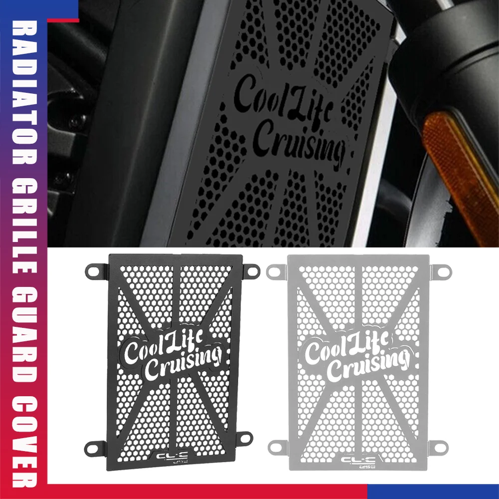 

For CFMOTO CF MOTO 250 CLC Cl-C 250CLC 2024-2025-2026 Motorcycle Accessories Aluminium Radiator Grille Guard Cover Protection