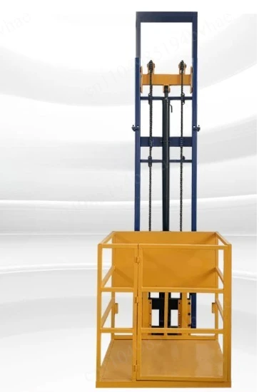 3M Hydraulic Lift Freight Elevator Small Lift Household Electric Platform Lift Customized Double Track Workshop Lifting Platform