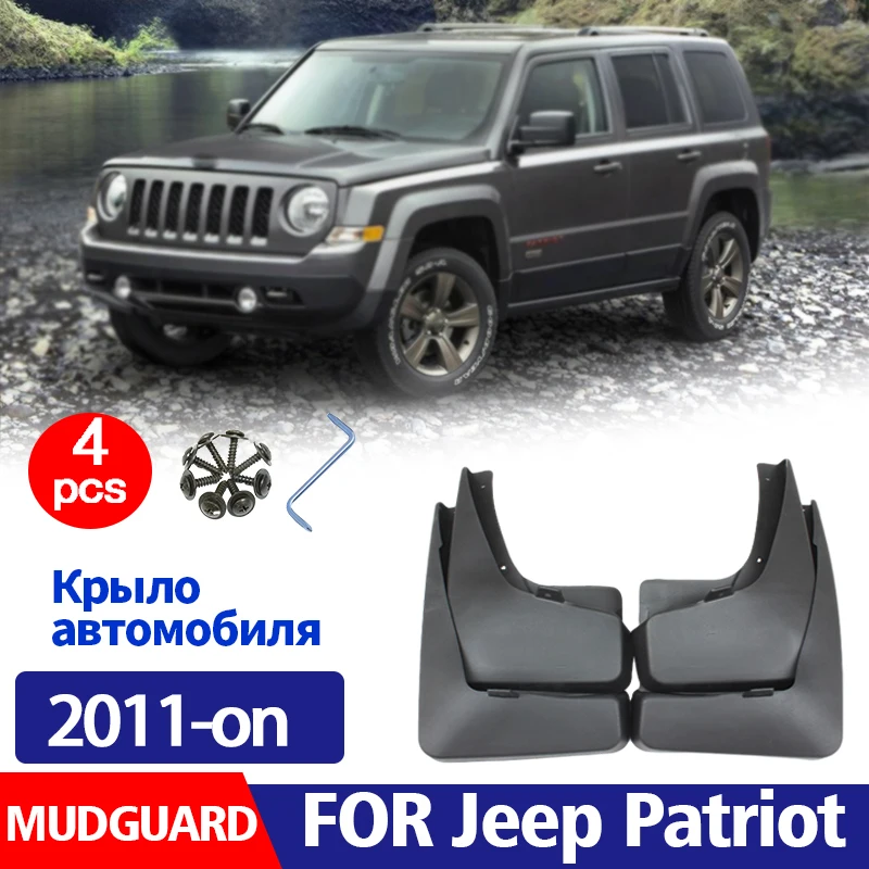 Dla JEEP Patriot ochraniacze klapa błotna błotnik MK74 chlapacze chlapacze akcesoria samochodowe chlapacze przednie 4 sztuki