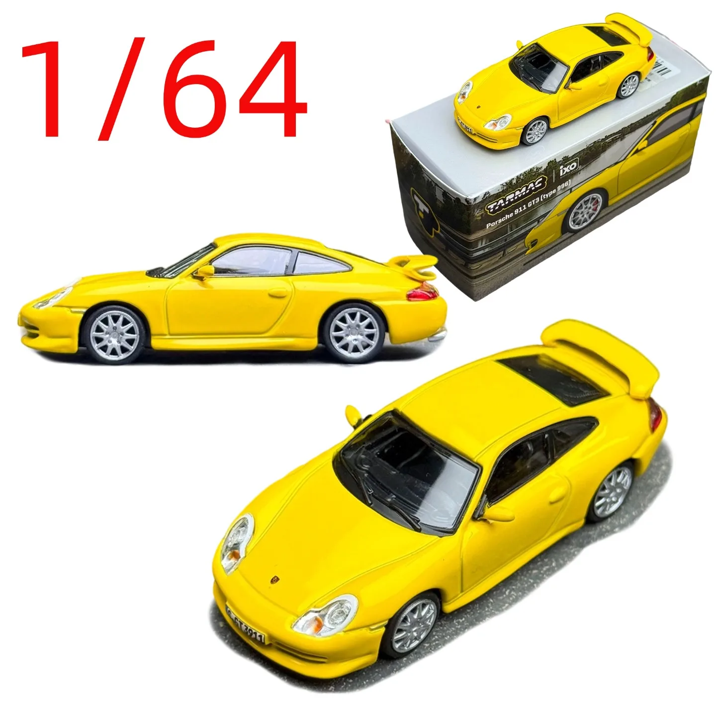 

TW Diecast 1/64 Scale Porsche 911 GT3 Type 996 Sports Car Model Alloy Porsche 911 GT3 Vehicles Model Toy for Boy Original Box