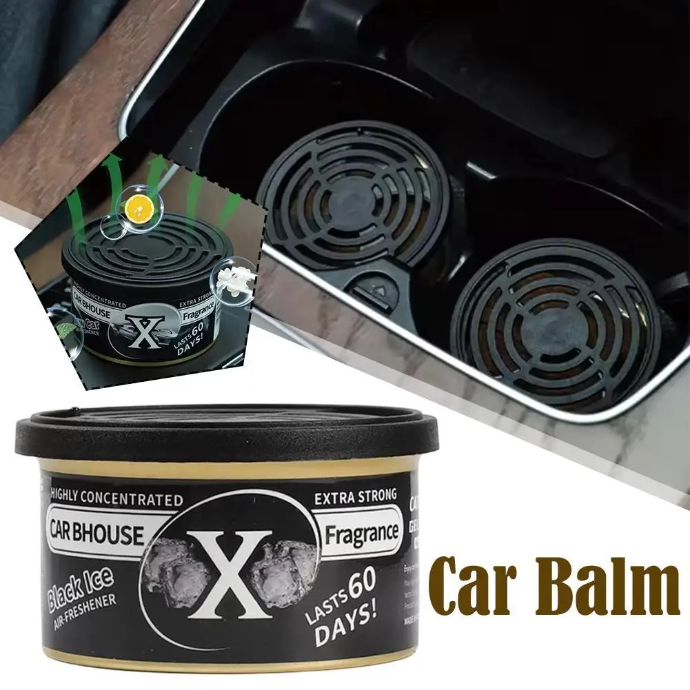 Lavender Flavored Car Air Freshener Long-Lasting Auto Aromatherapy Canned Wood Blocks Deodorant For Vehicle Interior N7P7