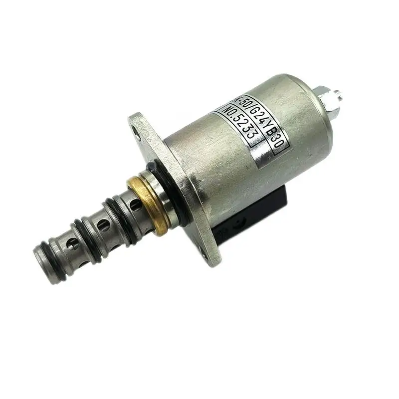 Solenoid switching valve for Sany excavator proportional solenoid valve KWE5K-50/G24YB30