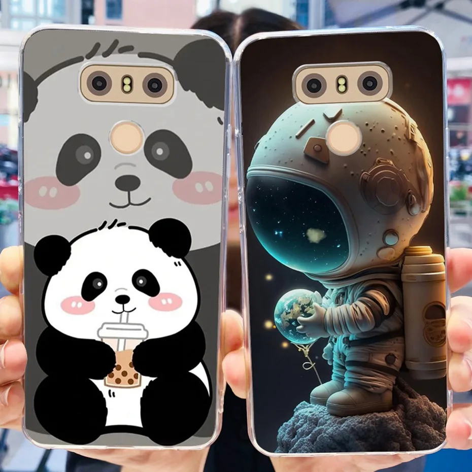 لينة سيليكون تبو الغطاء الخلفي ل lg، حالة رسمت جميل ل g6 ، g6 + ، h870 ، ls993 ، vs988 ، وق ، g6 plus ، g6plus #2