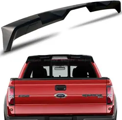 For Ford Raptor F150 2009 2010 2012 2013 2014 High Quality ABS Roof Spoiler Rear Wing Glossy Black  Accessories Body Kit