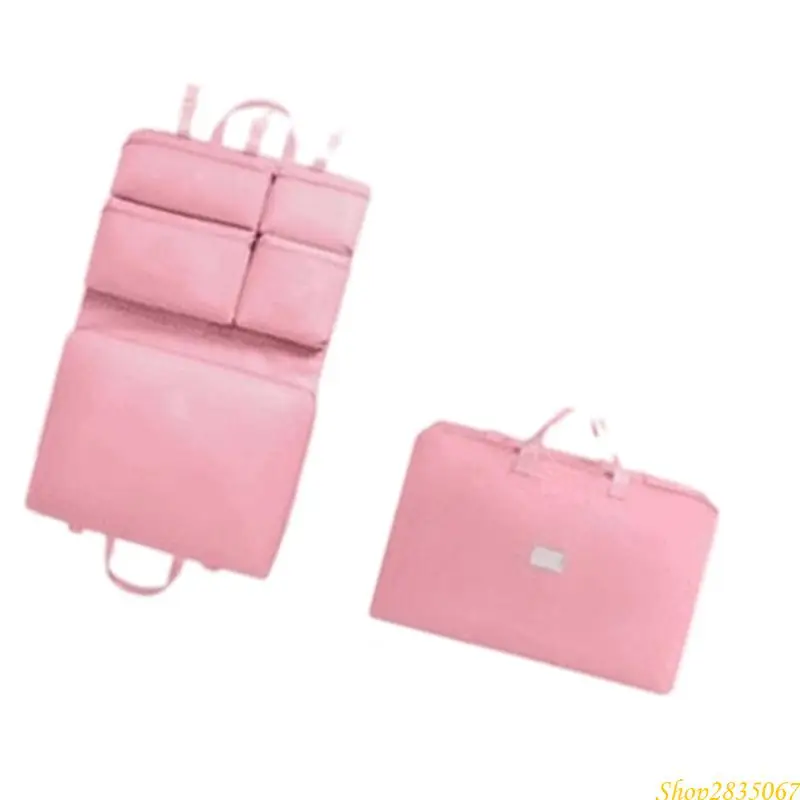 Space Saving travel Packaging Structure with Immediate Zippers and Permanent Cloth Substance 831F