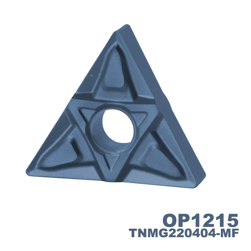 TNMG220404-MF OP1315 TNMG220408-MF OP1315 Tungsten Carbide Cutting Tool Plate TNMG for Metal Cutting