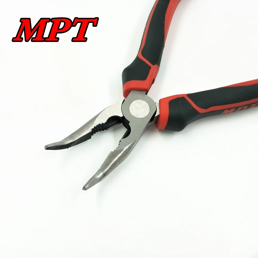 MPT Bent Nose Plier 6''/160mm Carbon Steel hand tool MHB01011-6 image 4