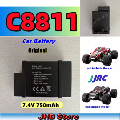 JHD For Original JJRC C8811 Battery High Speed RC Car Battery 7.4V 750mAh Original C8811 Car Battery Wholesale