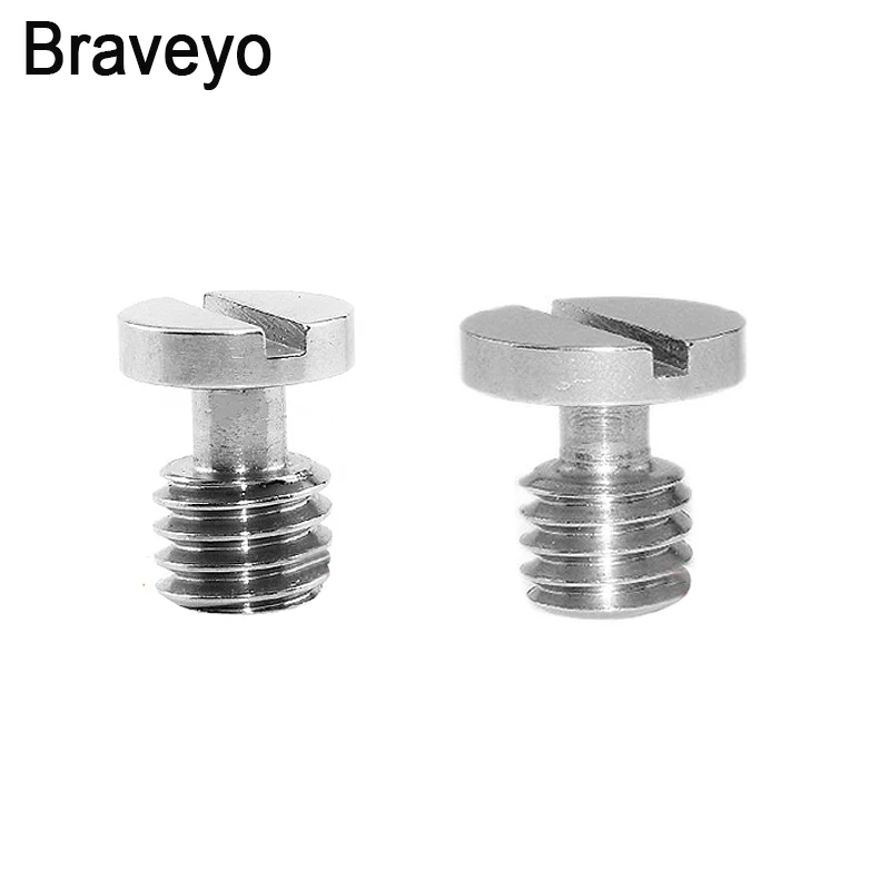 5PCS/lot 1/4 3/8 Inch Camera Plate Screw Quick Release Dslr Fixing Screw Universal Photography Accessories For Ballhead Tripod