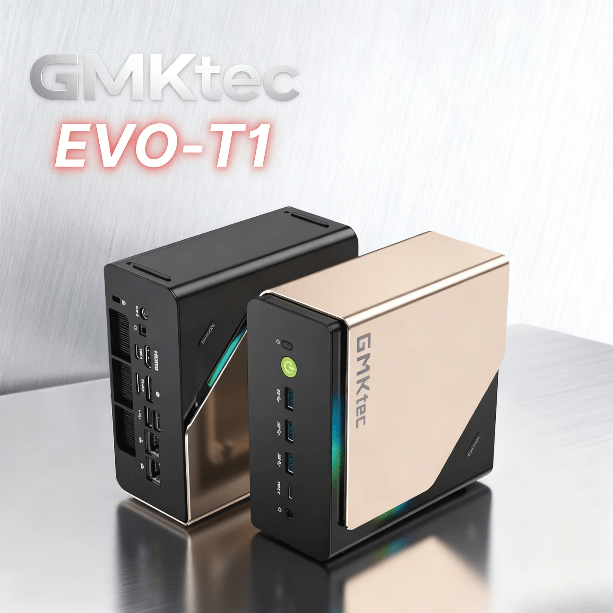 

Мини-ПК Gmktec Evo-t1 Core Ultra 9 285H с DDR5 5600 МТ/с, M.2 2280 SSD, Windows 11, Wi-Fi 6, Bluetooth 5.3, Oculink, DIY настольный мини-компьютер