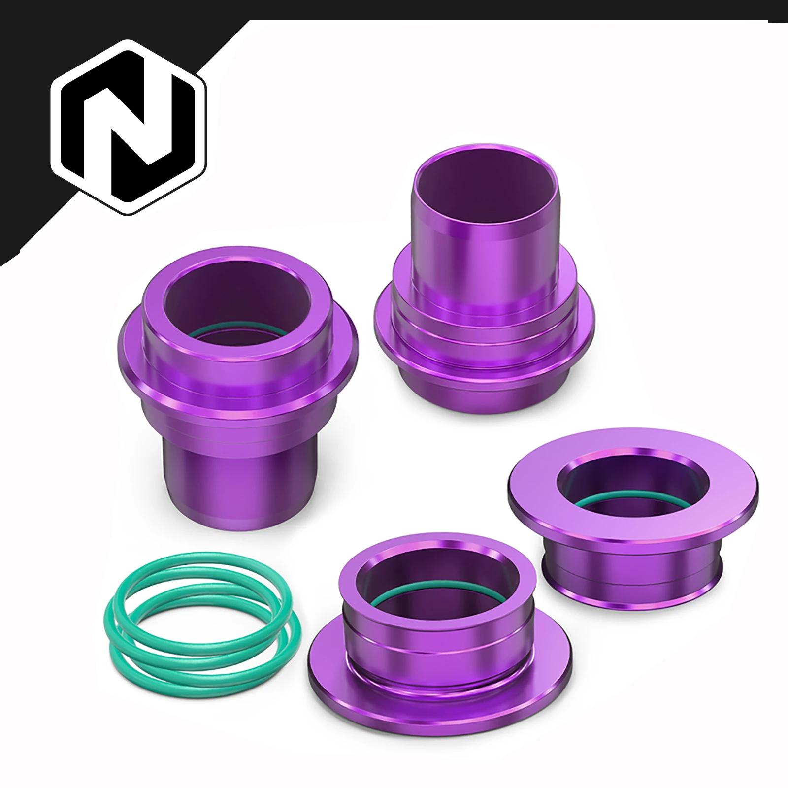 

NICECNC For STARK VARG MX EX 2024-2025 Electric Bike Front Rear Wheel Spacers Hub Collars With O-rings Motorcycle Accessories