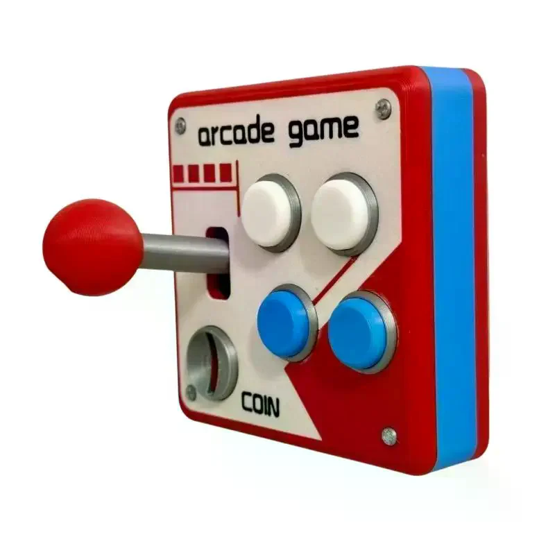 Retro Arcade Game Joystick Wall Light Switch Panel 80s Vintage Decorative Plate Cover for Game Room Bedroom view 5